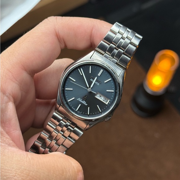 Vintage 1980 Seiko SilverWave 8229-703A Men’s Watch[Very Good Condition]
